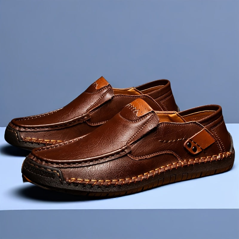 Men's Loafers & Flats - Breathable Mesh Slip-On for Outdoor & Travel 153701