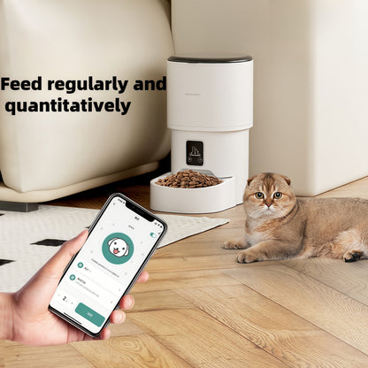Automatic Pet Feeder – Smart WiFi App Control Cat & Dog Food Dispenser with USB Power, Scheduled Feeding for Cats & Dogs, 4 Models Available