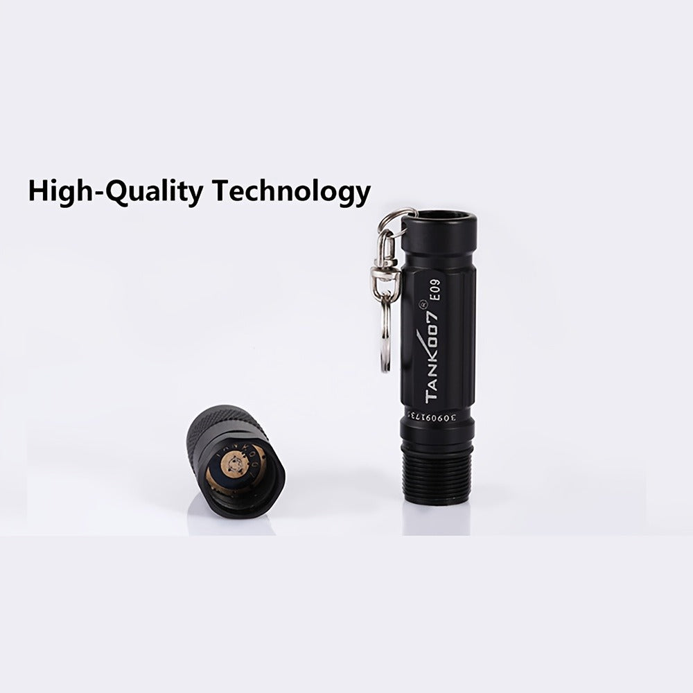 Mini Keychain Flashlight Portable Pocket LED Light – Compact Handheld Torch with Replaceable Battery, Emergency & Outdoor Use, Cute Gift for Kids & Students, 3 Colors (Grey, Pink, Black)