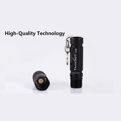 Mini Keychain Flashlight Portable Pocket LED Light – Compact Handheld Torch with Replaceable Battery, Emergency & Outdoor Use, Cute Gift for Kids & Students, 3 Colors (Grey, Pink, Black)