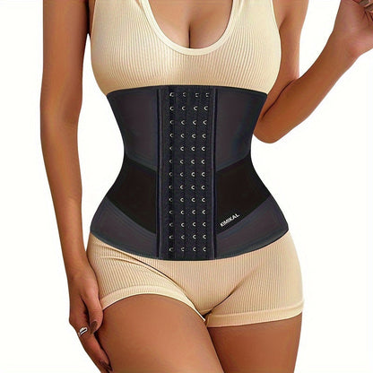 Women's Waist Trainer Latex Corset – Sports Girdle Shapewear for Tummy Control & Body Shaping, Workout Waist Cincher for Women, XS to 6XL Plus Size Available, Firm Compression Slimming Belt