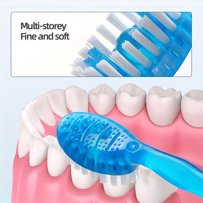 Disposable Toothbrush 24-Pack – Mini Beads No-Rinse Travel Toothbrush, Mixed Flavors, Portable Oral Care Kit for Outdoor Travel, Camping, Hotels, Dating & Parties, Fresh Breath On the Go (2 Bags × 12pcs)