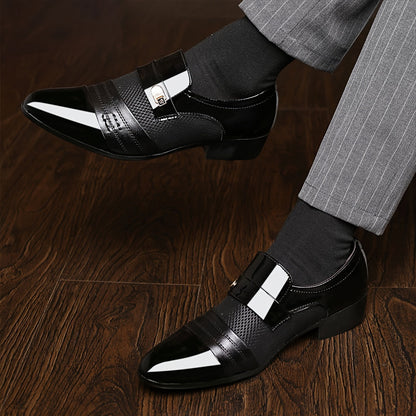 Men's Casual Slip-On Shoes - Slip-On Ease