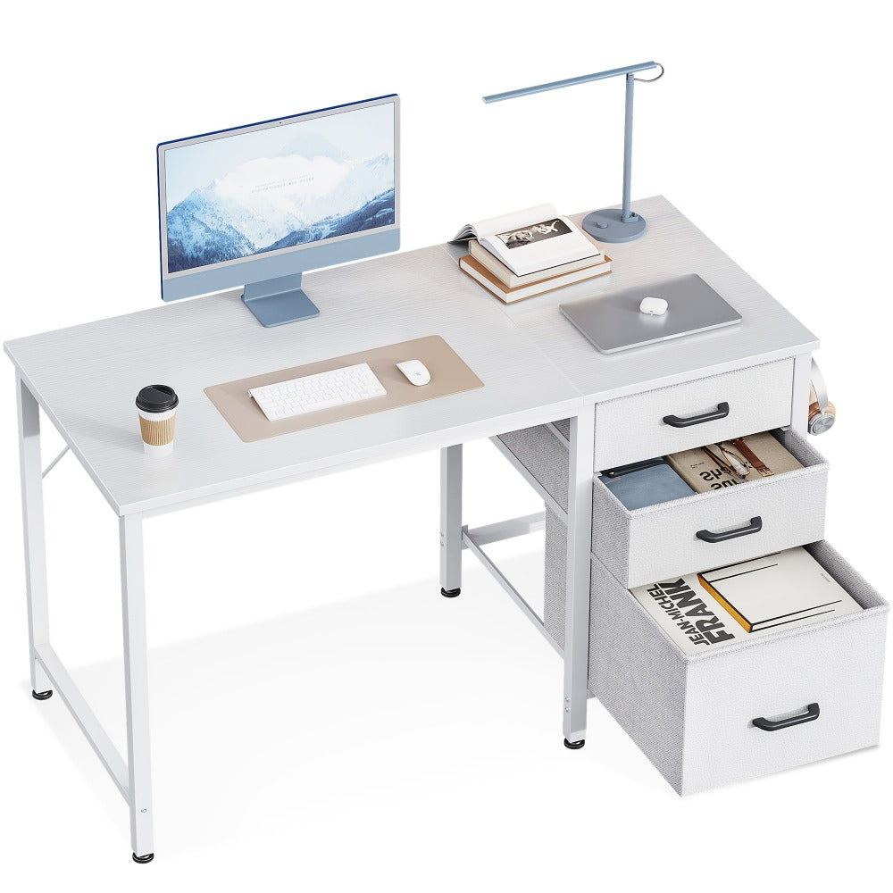 Fabric Computer Desk, Writing and Study Desk for Work, Display, and Everyday Use detail image