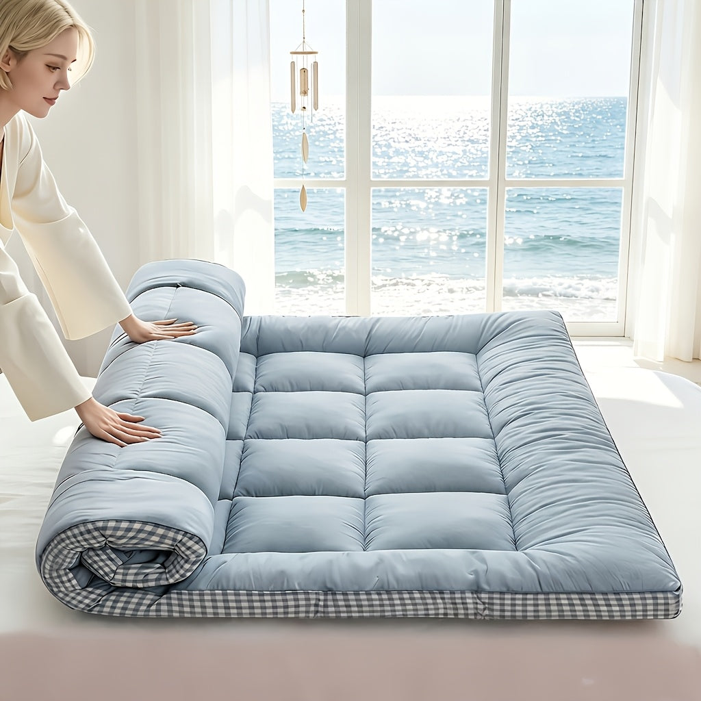 Mattress Toppers shown in the Blue, King(78"x80") option