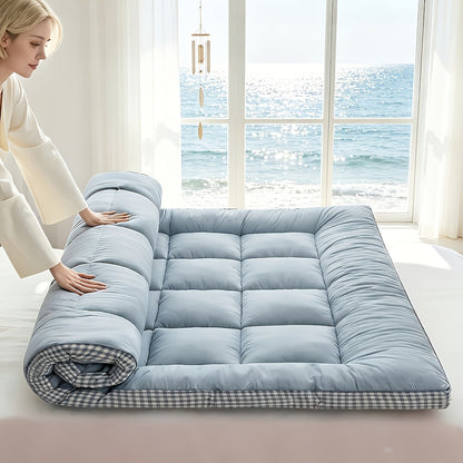 Mattress Toppers shown in the Blue, Queen(60"x80") option