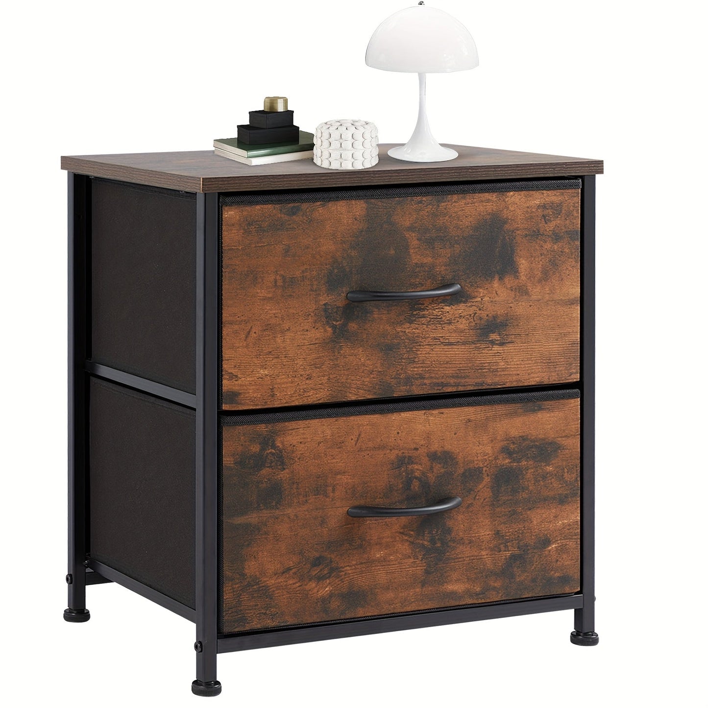 Nightstand shown in the 1 Pack-Rustic option