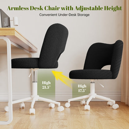 Fabric Office Chair with Adjustable Height for Comfortable Everyday Seating detail image - detail view 15