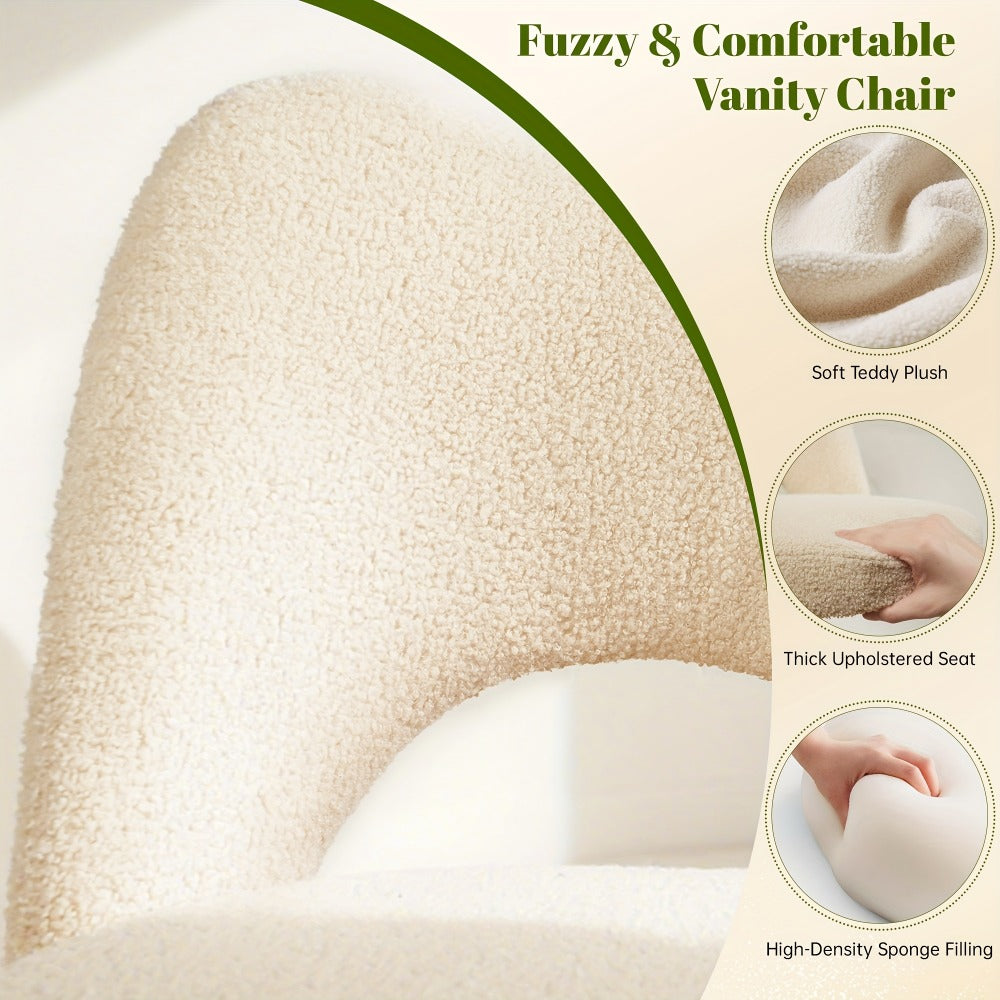 Fabric Office Chair with Adjustable Height for Comfortable Everyday Seating detail image - detail view 5