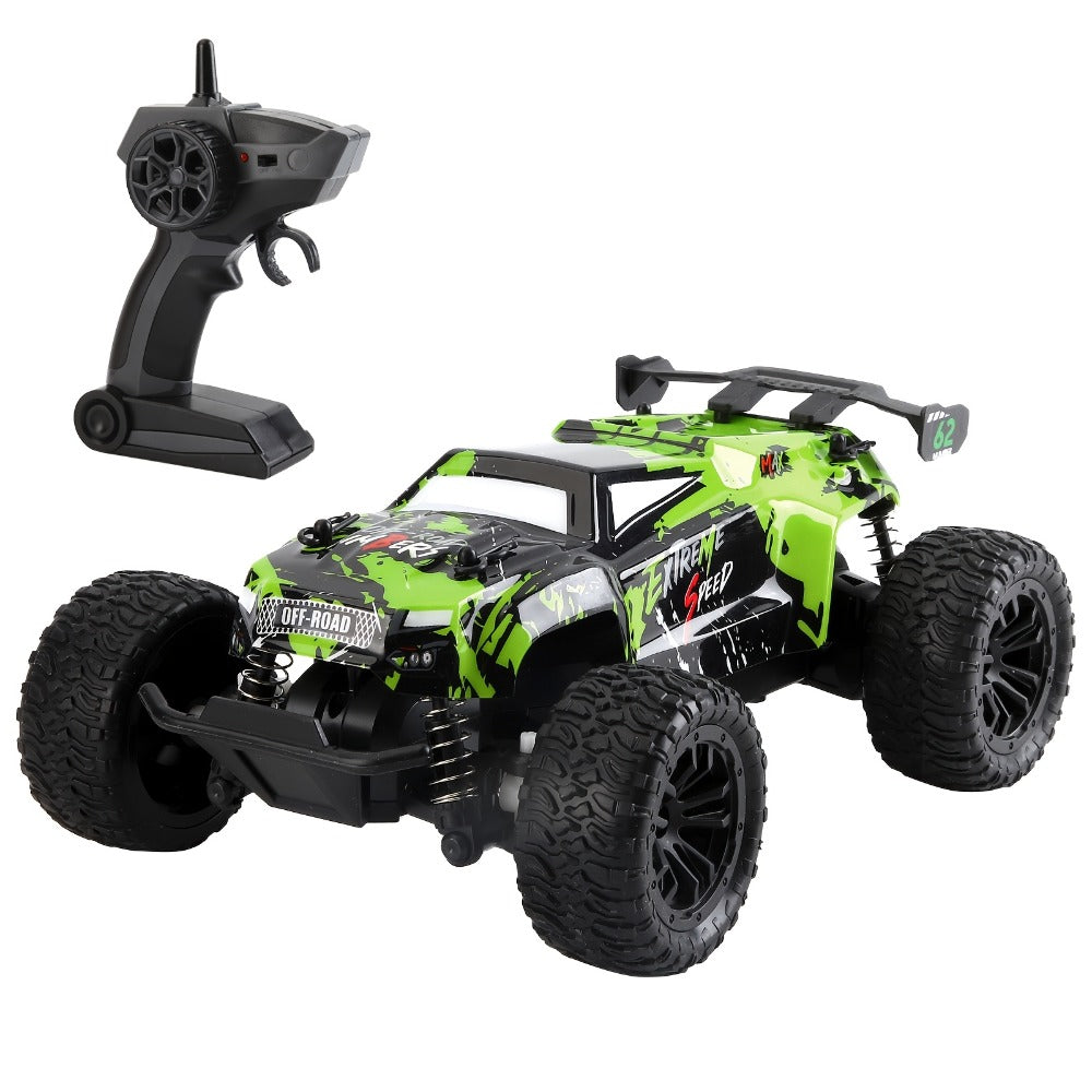 Alloy RC Truck for Kids 2.4GHz Off-Road Remote Control Car – All-Terrain Rechargeable Metal Body, Safe for Boys & Girls Ages 3 4 5 6 7, Best Birthday Easter Christmas Gift Toy