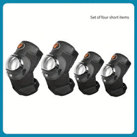Short knee and elbow pads 4-piece set