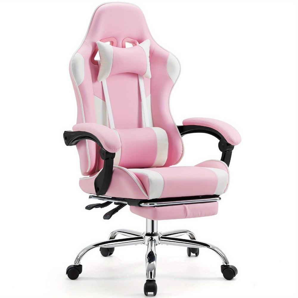 Faux Leather Gaming Chair, High-Back Gaming Seat for Comfortable Everyday Seating detail image - detail view 11