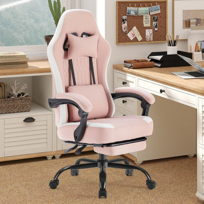 Faux Leather Gaming Chair, High-Back Gaming Seat for Comfortable Everyday Seating detail image - detail view 18