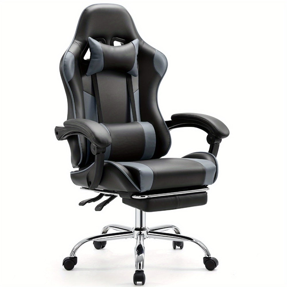 Faux Leather Gaming Chair, High-Back Gaming Seat for Comfortable Everyday Seating detail image - detail view 5