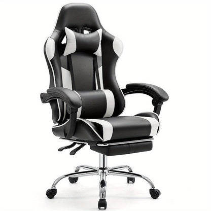 Faux Leather Gaming Chair, High-Back Gaming Seat for Comfortable Everyday Seating detail image - detail view 9