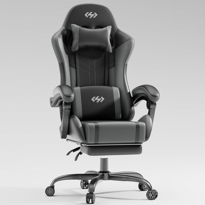 Gaming Chair shown in the Black Gray option