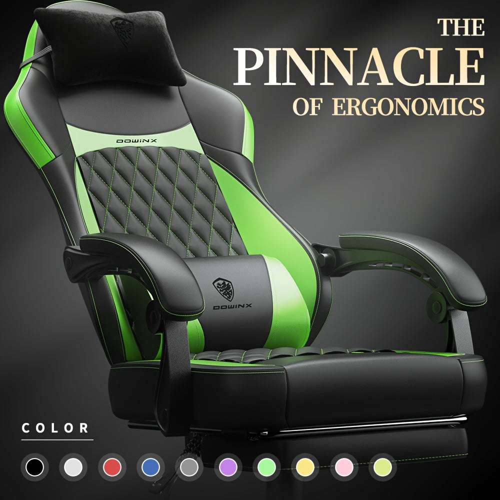 Gaming Chair shown in the Black And Green option