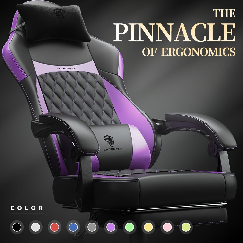 Gaming Chair shown in the Black Purple option