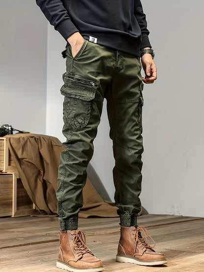 Men's Cargo Pants - Multi Pocket Travel Style