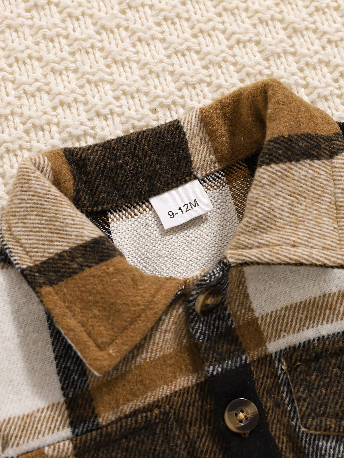 Baby Girl Plaid Outfit Set - Sleeveless Winter