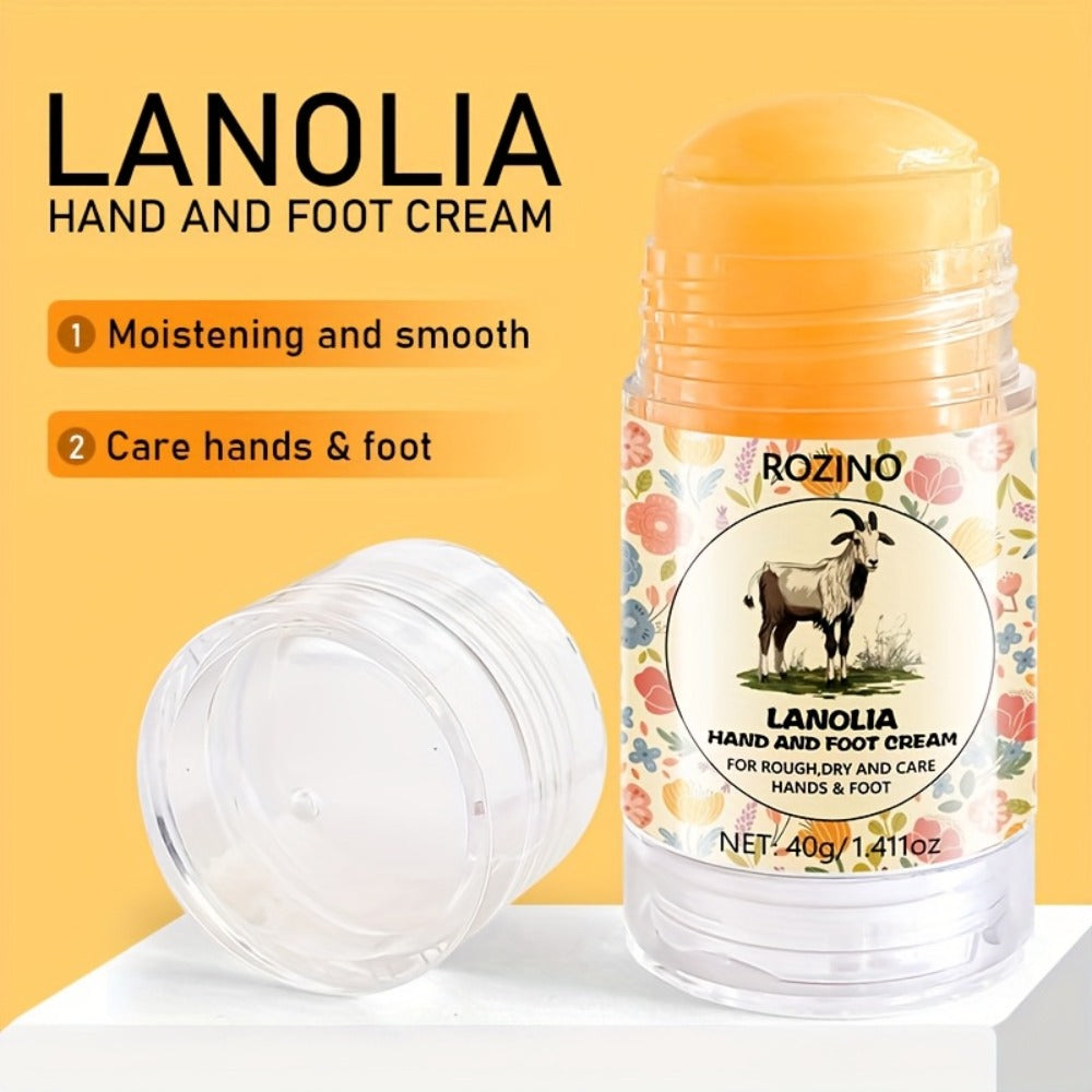 Cracked Heel Repair Cream Stick 3-Pack – Portable 40g Foot & Hand Moisturizer with Vitamin E & Aloe Vera, Long-Lasting Hydration for Heels, Elbows & Knees, All Skin Types