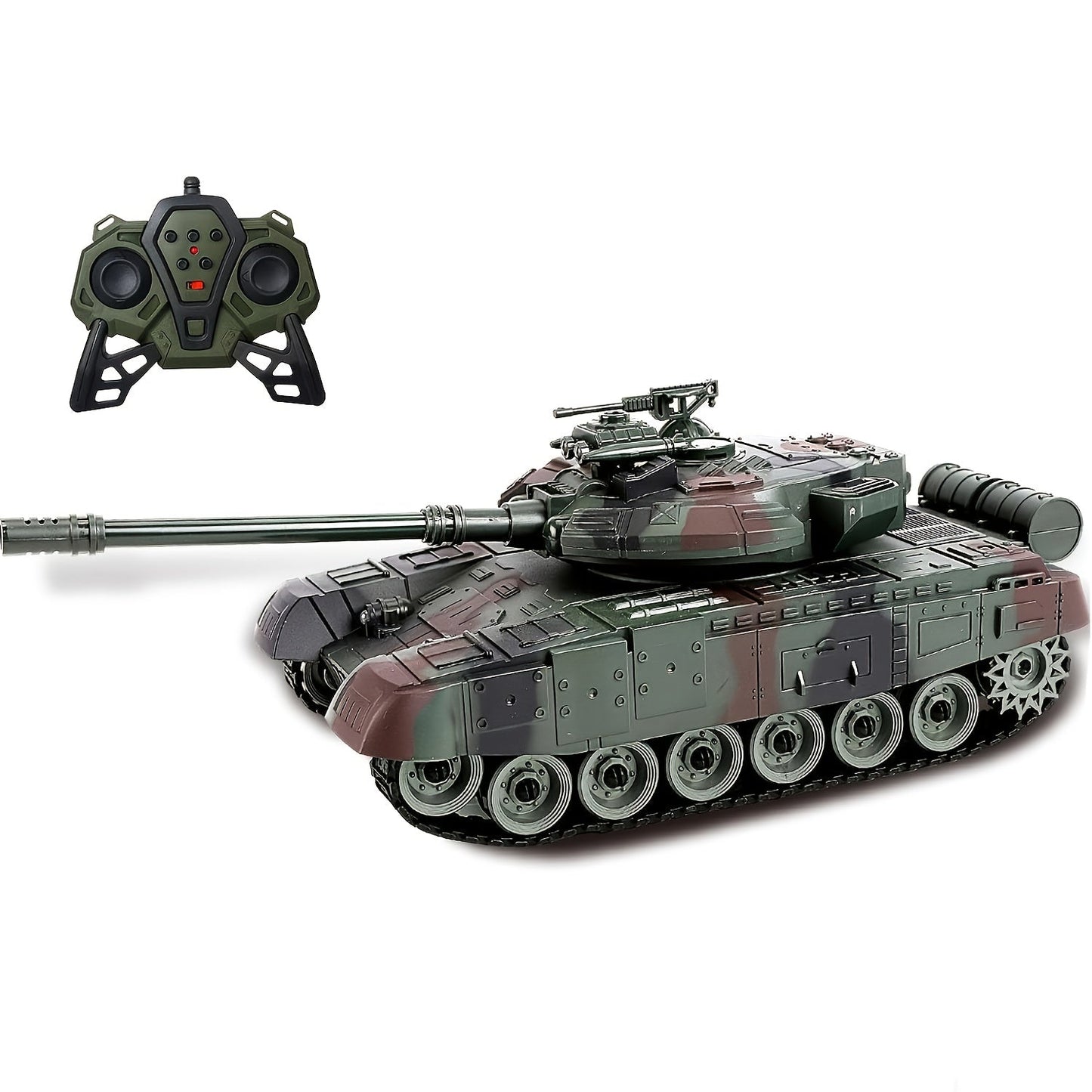 RC Military Tank for Boys Ages 6+ – 2.4GHz All-Terrain Remote Control Armored Tank Strong Climbing Ability Military Simulation War Vehicle Toy for Kids Teens, Best Birthday Christmas Gift