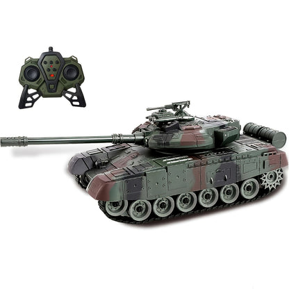 RC Military Tank for Boys Ages 6+ – 2.4GHz All-Terrain Remote Control Armored Tank Strong Climbing Ability Military Simulation War Vehicle Toy for Kids Teens, Best Birthday Christmas Gift