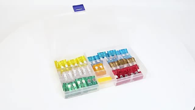 600pcs Truck Blade Fuse Kit (2 Boxes, 300pcs Each) | Complete Automotive Fuse Assortment for Vehicle Maintenance - Essential Truck & Car Fuse Set with Mixed Amperages - Reliable Auto Accessories for Repairs by JAHY2TECH