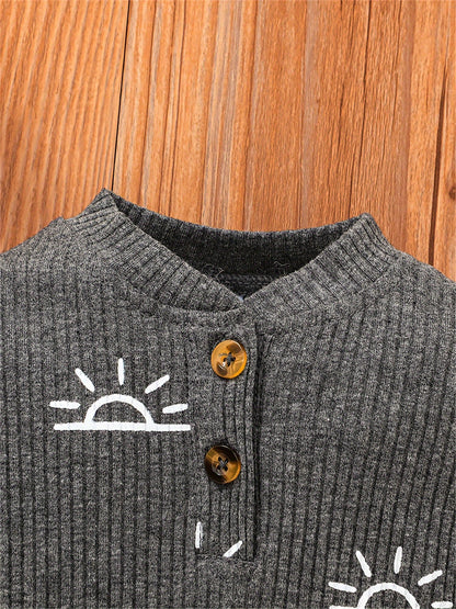 Baby Boys Outfit Set - Long Sleeve