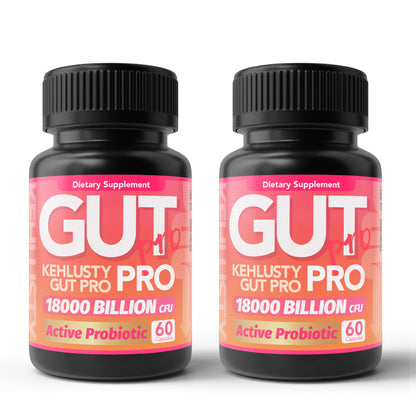 Probiotics 18000 Billion CFU Capsules — Lactobacillus & Bifidobacterium Multi-Strain Formula | Gut Microbiome Digestive Bloating & Immune Support for Women & Men | 60 Capsules Per Bottle
