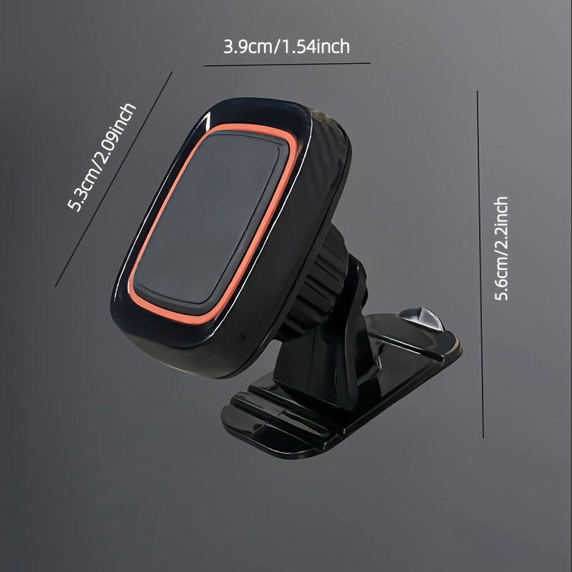 VUXS Powerful Magnet Phone Holder, Used for Dashboard, Rotatable Magnetic Phone Holder, Compatible with iPhone, Samsung And Other Phones, with 4 Metal Plates And 4 Reinforced Magnets, High-quality Magnetic Phone Holder