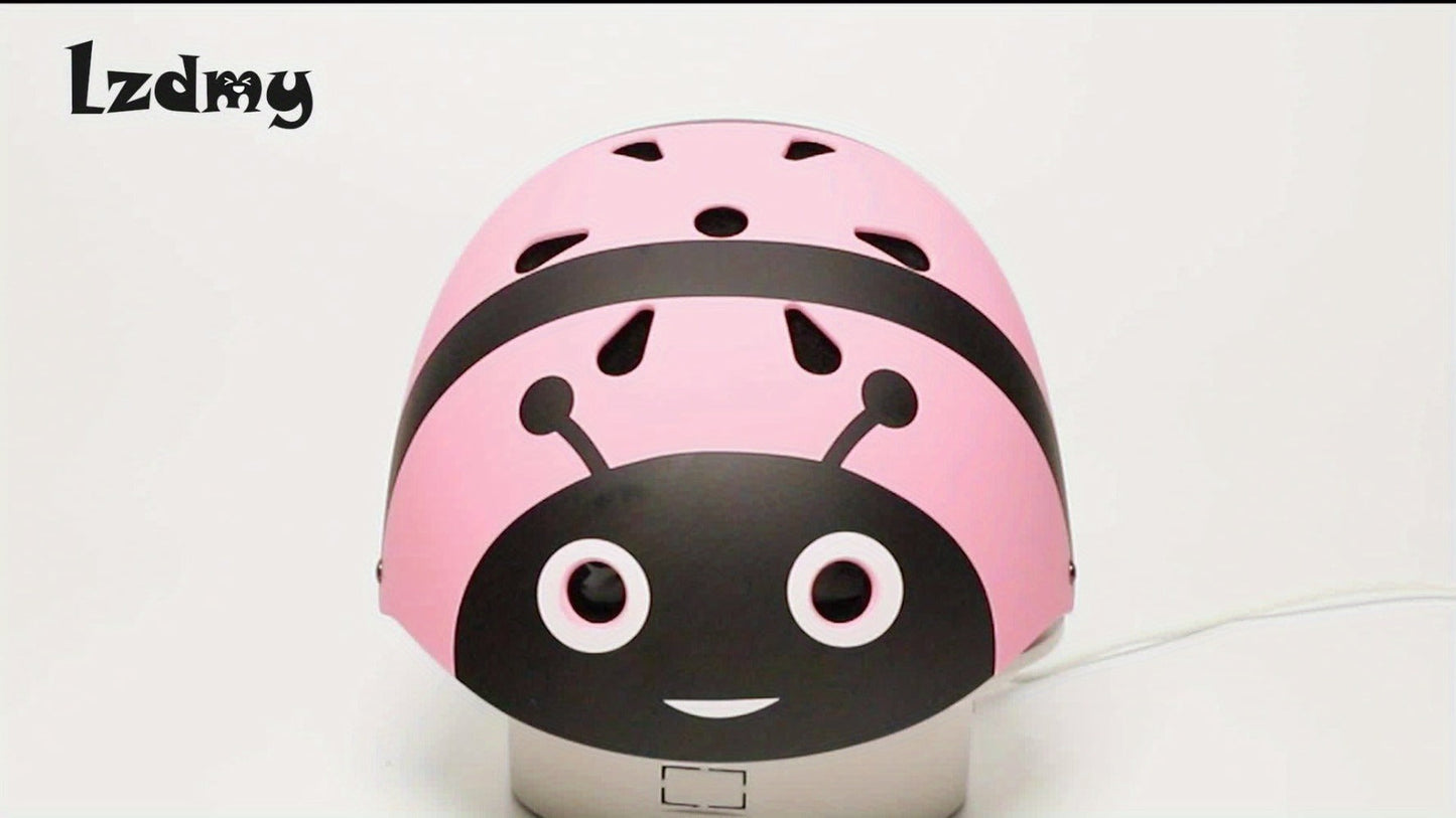 Kids Bike Helmet & Protective Gear Set 7-Piece for Ages 2-8 Boys Girls Adjustable Helmet Knee Elbow Wrist Pads for Cycling Skating Scooter Birthday Gift