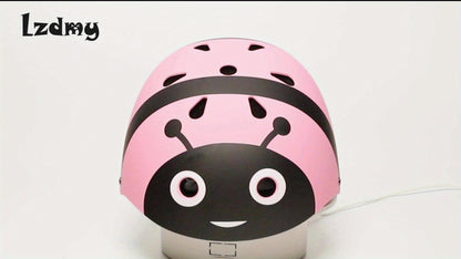 Kids Bike Helmet & Protective Gear Set 7-Piece for Ages 2-8 Boys Girls Adjustable Helmet Knee Elbow Wrist Pads for Cycling Skating Scooter Birthday Gift