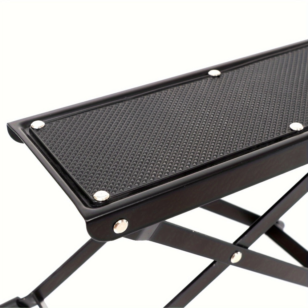 Adjustable Pedicure Footrest Stand 4-6 Level Non-Slip Portable Foot Rest for Nail Care – Professional Manicure Pedicure Tool for Salon & Home Use, Thickened Widened Pro Version Available