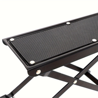 Adjustable Pedicure Footrest Stand 4-6 Level Non-Slip Portable Foot Rest for Nail Care – Professional Manicure Pedicure Tool for Salon & Home Use, Thickened Widened Pro Version Available