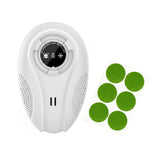 White + Mosquito Repellent Stickers