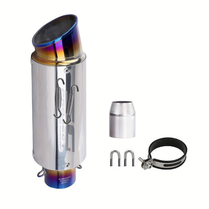 Motorcycle Exhaust Pipe 51mm & 60mm - Stainless Steel Slip-On for NMAX 125/155, Suzuki GSX650F, GSX1250 & GSX650R | Performance Exhaust Upgrade