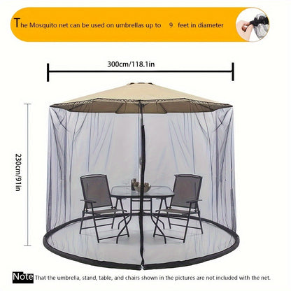 Outdoor Screen House Tent | Large Mosquito Net Double Zipper Yard
