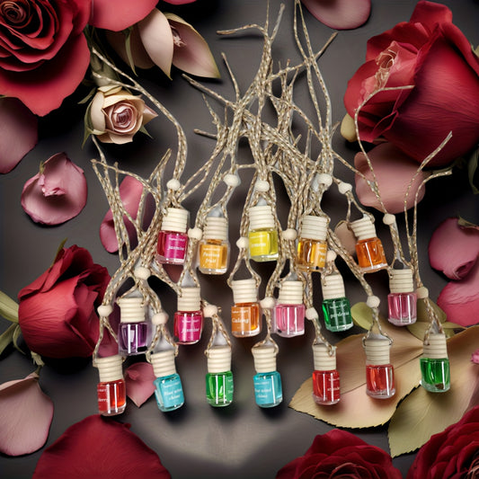 [18pcs Car Air Freshener] 18pcs Car Air Freshener, Car Accessories, Car Accessories for Men And Women, Car Fresheners, Air Freshener Car, Car Decor, Air Freshener, Car Essentials for Women, Car Decor, Car Diffuser, Air Freshener, Car Freshener, 18 Bottles