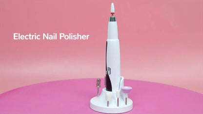 Electric Nail Drill Kit 12 Bits & Stand – 20000RPM Professional Nail File for Gel Polish Removal, Acrylic Shaping & Cuticle Care | Home Manicure Nail Drill Set for Beginners & Salon Use