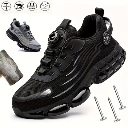 Men's Work & Safety Shoes - Breathable Mesh Non-Slip Sole for Outdoor & Travel 545765
