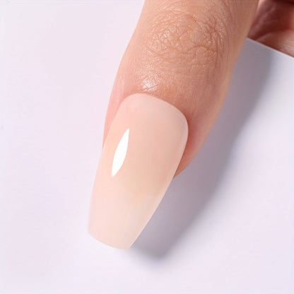 Hard Builder Gel 150g Jelly Self-Leveling Nail Extension Gel – Fast Building UV LED Smooth Finish, Salon Size for Nail Extensions Overlays Repairs, Professional & DIY Home Use Women