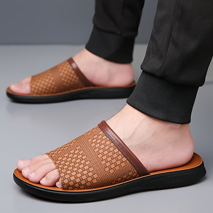 Men's Slippers - Breathable Mesh Non-Slip Sole for Outdoor & Travel 850725