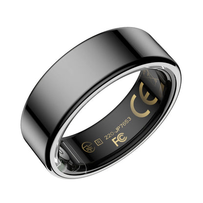 Smart Ring Health Fitness Tracker - Sleep Monitor Heart Rate Temperature Blood Pressure Pedometer Calorie Menstrual Cycle Tracker, Bluetooth 5.0 Compatible with iPhone Android, No Subscription Fee