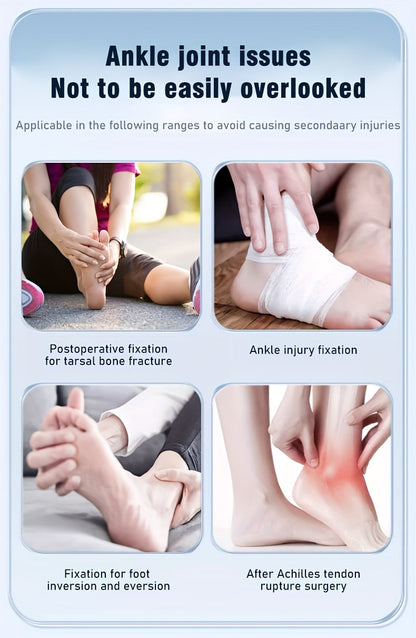 Sports Ankle Brace Breathable Non-Slip Sole Removable Liner Left Right