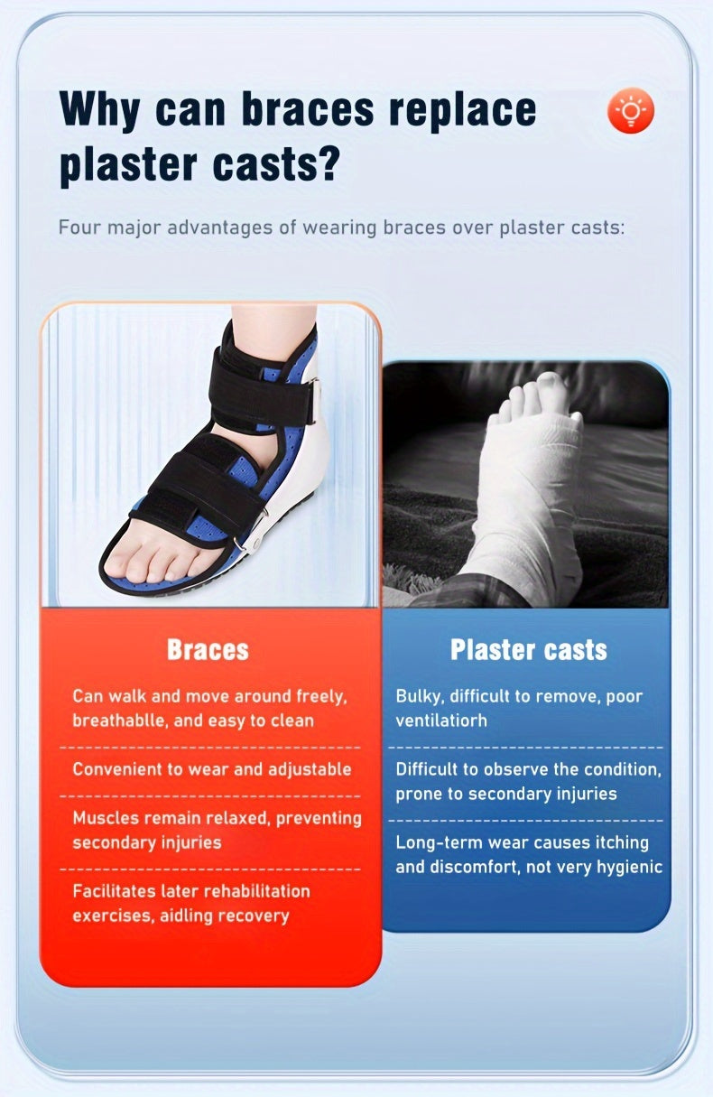 Sports Ankle Brace Breathable Non-Slip Sole Removable Liner Left Right