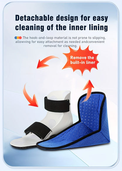Sports Ankle Brace Breathable Non-Slip Sole Removable Liner Left Right
