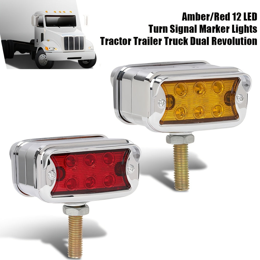 2/ 5 LED Magnetic Trailer Towing Lights Wire Trailer Lights Kit