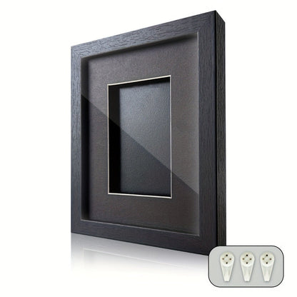 Trading Card Display Case Wall Mounted Wood Frame – Pokemon TCG Sports Cards 35–360pt Compatible, 1/2/4/6/10 Grid Options, Card Collector Gift for Teen & Adult Ages 14+