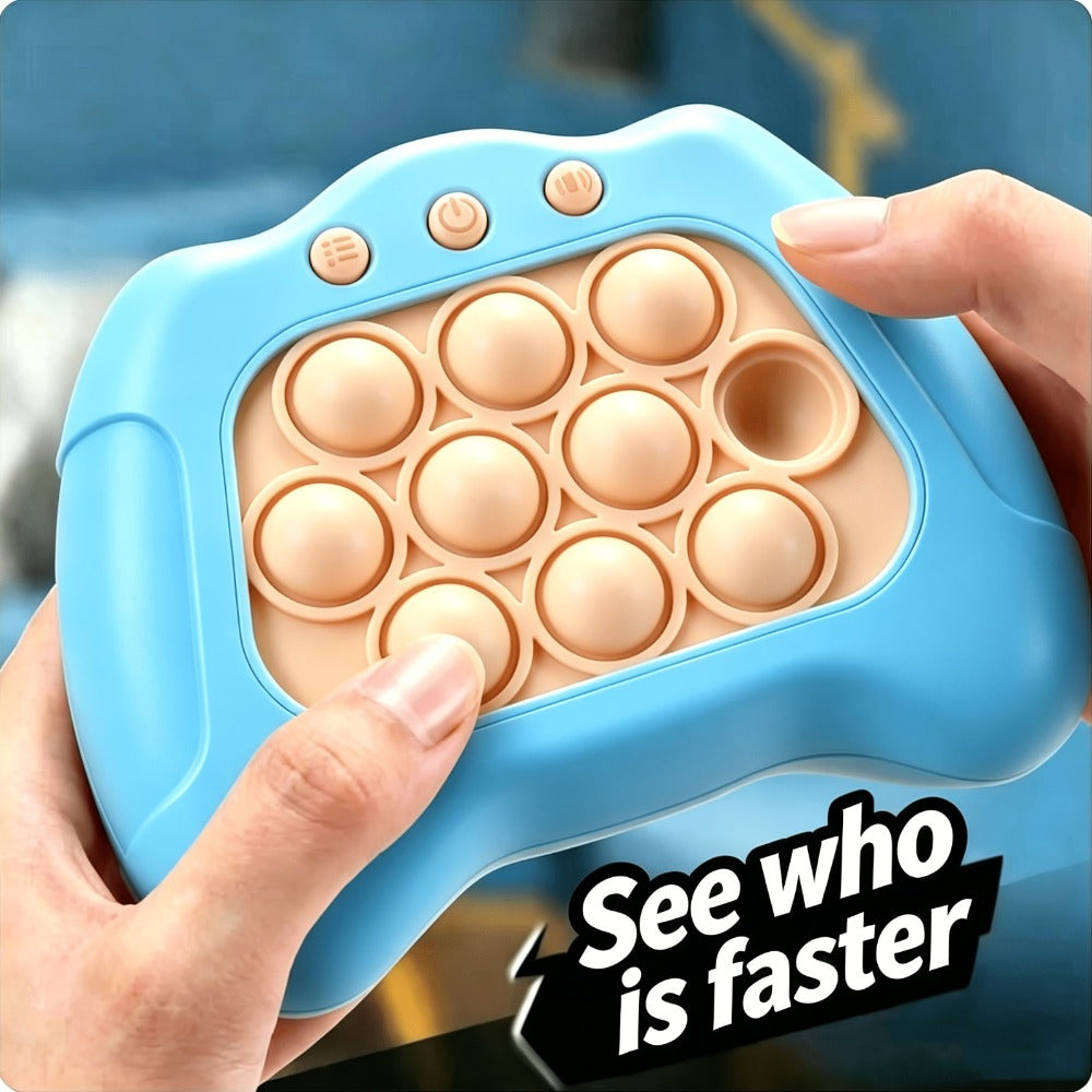 Handheld Electronic Fidget Game – Smart Interactive Touch-Activated Puzzle Toy, Portable Stress-Relief Memory Game Device for Kids Teens & Adults, Fun Creative Gift for Birthdays & Celebrations